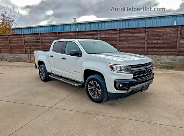 1GCGTDEN7N1189541 2022 CHEVROLET COLORADO White Rear left