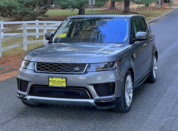 SALWR2RY3LA717262 2020 LAND ROVER RANGE Gray Задня права чверть