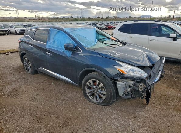 5N1AZ2MH3GN106649 2016 NISSAN MURANO Blue Դիմացի տեսք