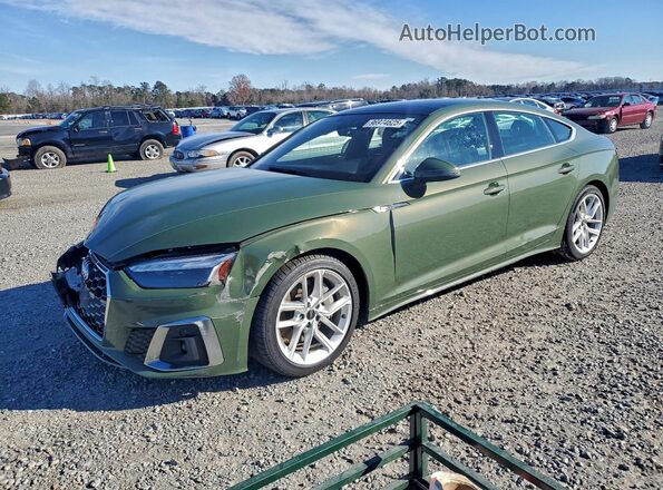 WAUFACF53RA085366 2024 AUDI OTHER Green Rear left