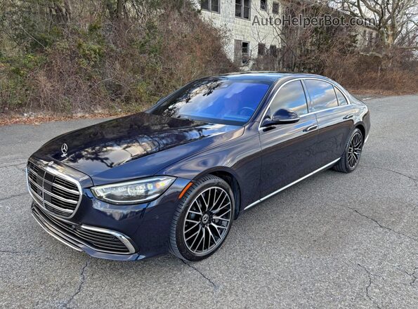 W1K6G6DB2NA080767 2022 MERCEDES-BENZ S-CLASS Blue 