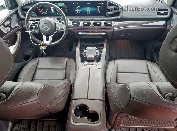 4JGFF5KEXLA050011 2020 MERCEDES-BENZ GLS White Вид щитка приладів