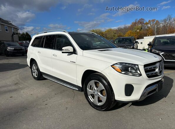 4JGDF6EE9HA798054 2017 MERCEDES-BENZ GLS Белый Вид спереди