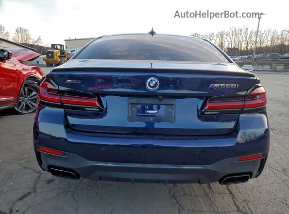 WBA13BK05NCJ60379 2022 BMW M5 Blue 