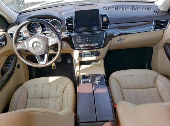 4JGDF6EE0HA918193 2017 MERCEDES-BENZ GLS-CLASS Черный Вид щитка приборов