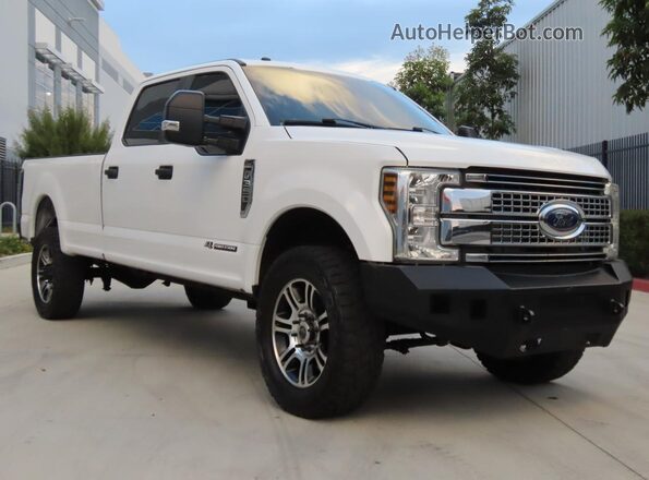 1FT8W3BT3JEB12807 2018 FORD F350 White უკანა მარცხენა