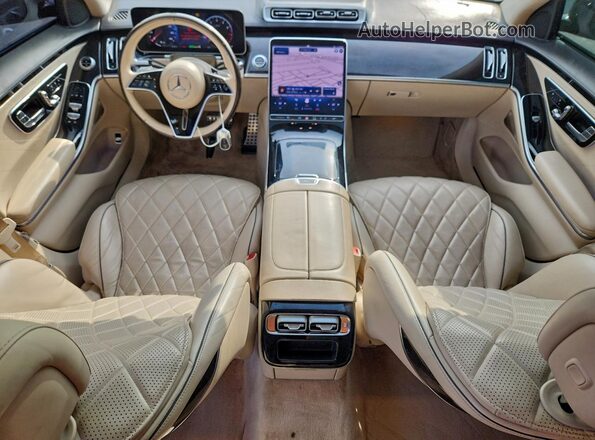 W1K6G7GB6MA057895 2021 MERCEDES-BENZ S-CLASS Бордовый 