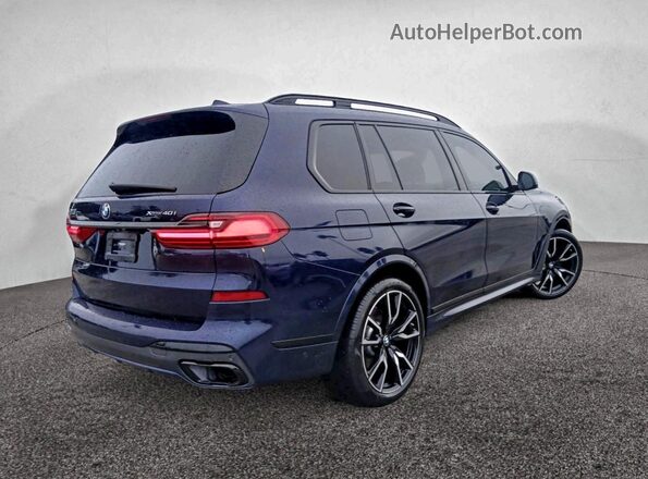 5UXCW2C0XN9J99448 2022 BMW X7 Blue Front view