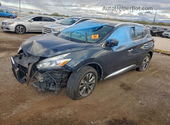 5N1AZ2MH3GN106649 2016 NISSAN MURANO Blue Հետևի ձախ