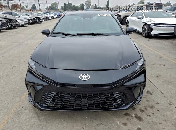 4T1DAACK0SU555829 2025 TOYOTA CAMRY Black Հետևի տեսք