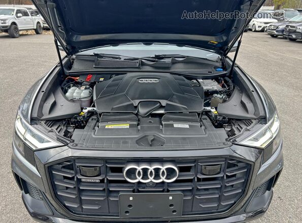 WA1EVAF18LD018010 2020 AUDI Q8 Gray Widok zestawu wskaźników