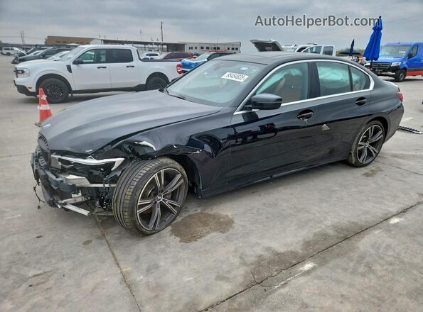 WBA5R1C08NFM20345 2022 BMW 3 SERIES Black Trasero izquierdo