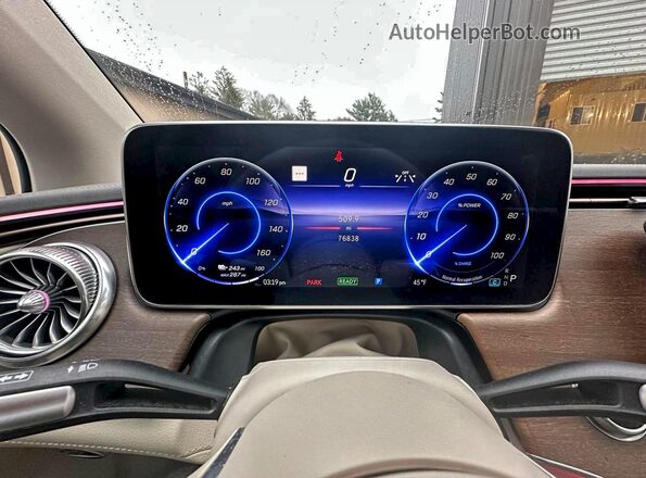 W1KCG2DB5NA014130 2022 MERCEDES-BENZ EQS Белый Вид щитка приборов