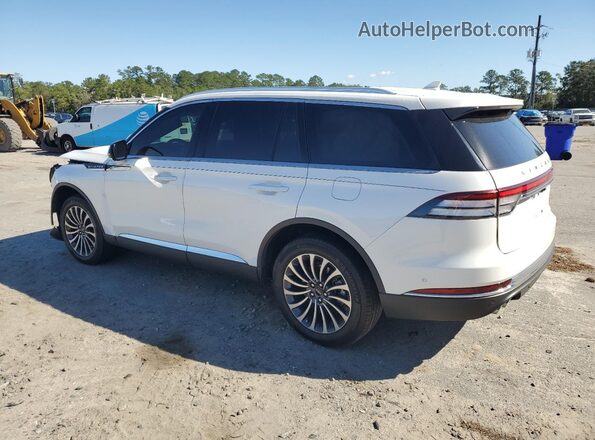 5LM5J7WC7PGL23002 2023 LINCOLN AVIATOR Белый Задняя правая четверть