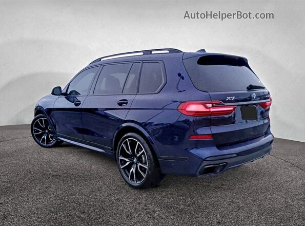 5UXCW2C0XN9J99448 2022 BMW X7 Blue Front right