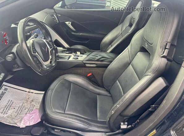 1G1YD2D7XG5111493 2016 CHEVROLET CORVETTE Black Вид щитка приладів