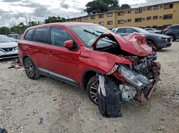 JA4AD3A34HZ060951 2017 MITSUBISHI OUTLANDER Red 