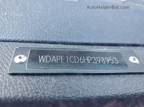 WDAPF1CD6HP398953 2017 MERCEDES-BENZ SPRINTER Black 