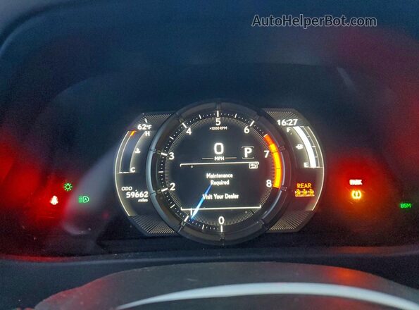JTHY3JBH1K2000484 2019 LEXUS UX 200 Gray Вид задніх сидінь