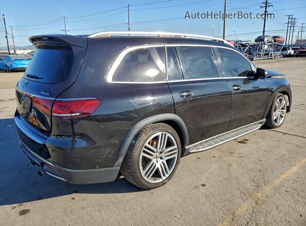 4JGFF5KE5MA322417 2021 MERCEDES-BENZ GLS Черный Передняя правая четверть