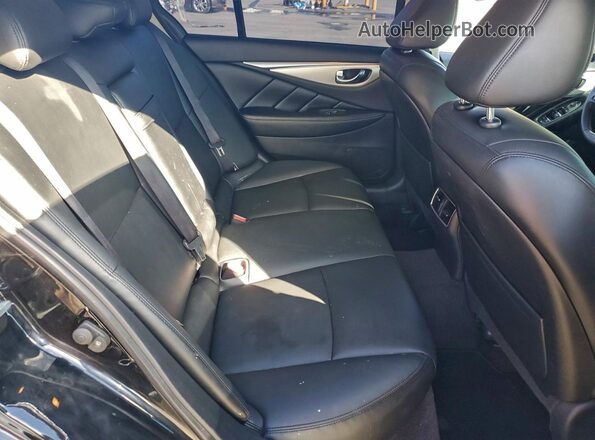 JN1EV7AP4LM206790 2020 INFINITI Q50 Black უკანა სალონის ხედი