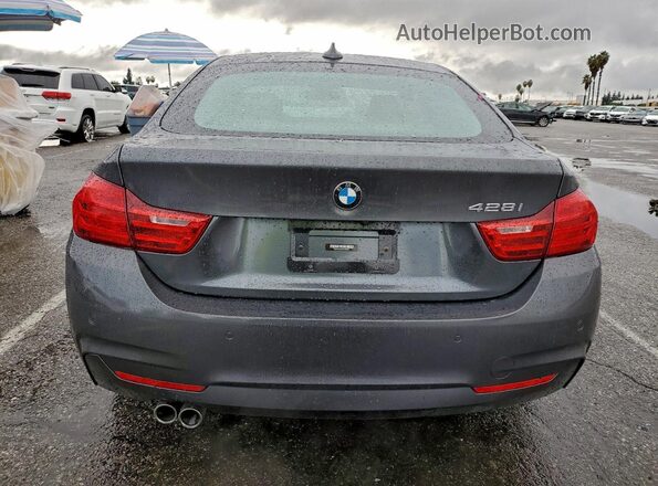 WBA4A9C54GGL89475 2016 BMW 4 SERIES Black Front interior view