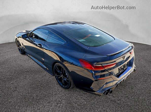 WBABC4C50KBU95741 2019 BMW M8 Черный Задняя правая четверть