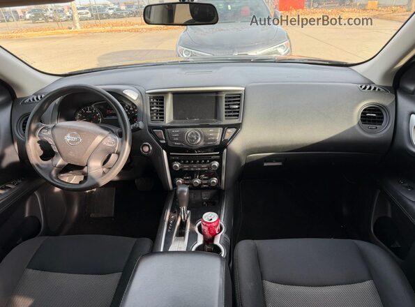 5N1DR2MN8JC628022 2018 NISSAN PATHFINDER Черный Вид задних сидений