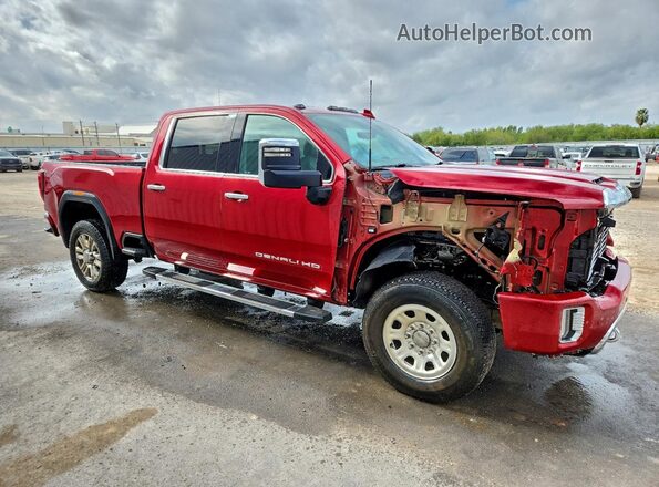 1GT49REY8NF268602 2022 GMC SIERRA Maroon Widok z przodu
