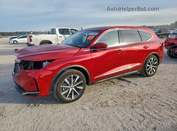 5J8YD9H47SL001863 2025 ACURA MDX Red Задня ліва чверть