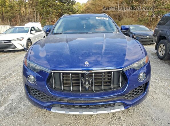 ZN661YUL2HX195918 2017 MASERATI LEVANTE Blue Widok z tyłu