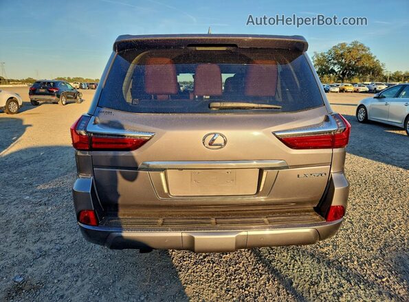 JTJDY7AX1L4316872 2020 LEXUS LX Gray წინა სალონის ხედი
