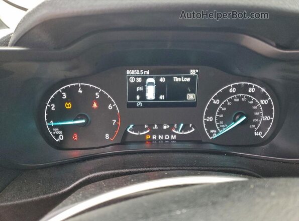 NM0LS7E23L1464891 2020 FORD TRANSIT White Widok tylnych siedzeń