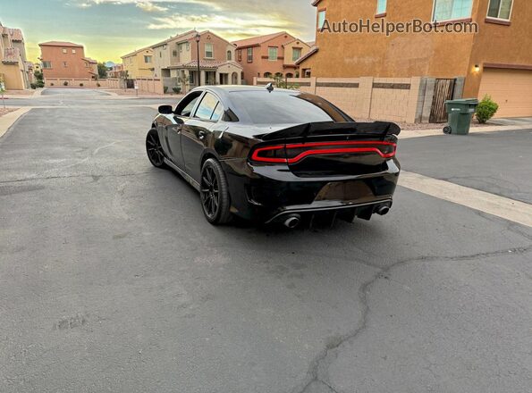 2C3CDXCT2KH578605 2019 DODGE CHARGER Black Передня права чверть