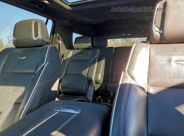 1GYS4KKL0PR153462 2023 CADILLAC ESCALADE Black უკანა სალონის ხედი