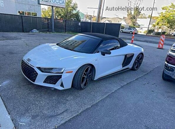 WUA4BCFX5M7901463 2021 AUDI R8 White უკანა მარცხენა