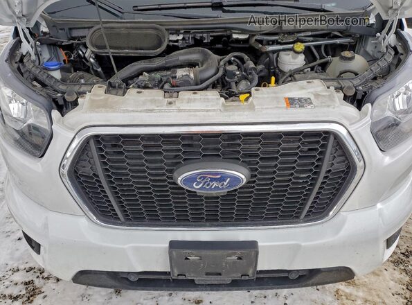 1FBAX2Y84RKA86344 2024 FORD TRANSIT White Widok naklejki z numerem VIN