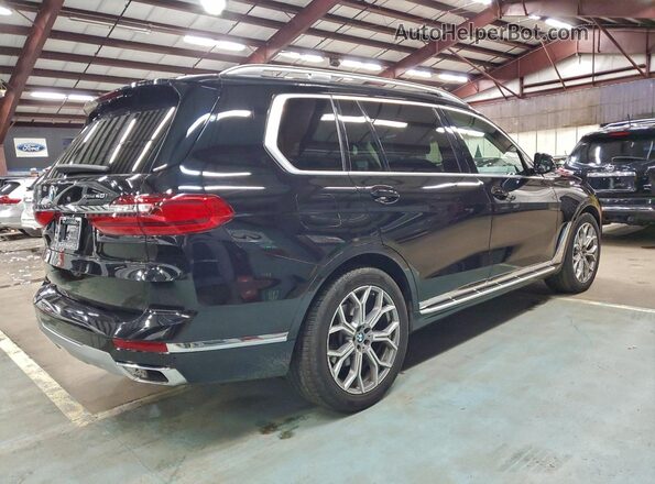 5UXCW2C00L9B06906 2020 BMW X7 Черный Передняя правая четверть