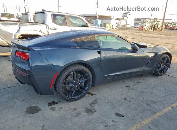 1G1YA2D73K5121218 2019 CHEVROLET CORVETTE Gray Przód prawy