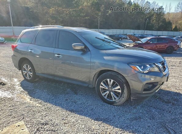 5N1DR2MN1JC642277 2018 NISSAN PATHFINDER Gray Front view