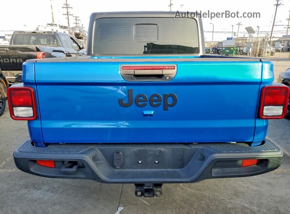 1C6HJTAG3LL201785 2020 JEEP GLADIATOR Blue Սալոնի դիմացի տեսք