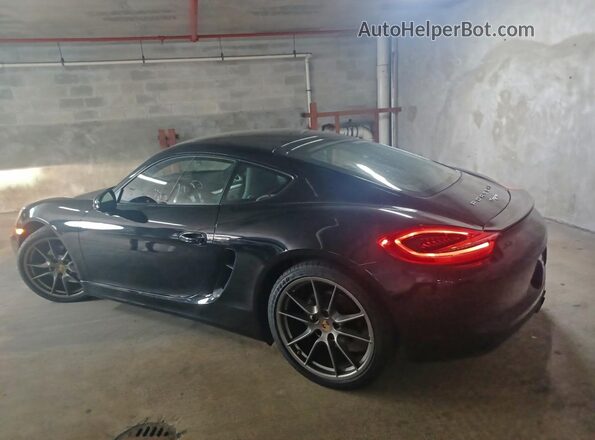 WP0AA2A86GK171223 2016 PORSCHE CAYMAN Black Przód prawy
