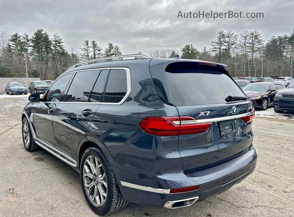 5UXCW2C51KL081198 2019 BMW X7 Gray Задня права чверть