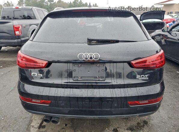 WA1JCCFSXHR006802 2017 AUDI Q3 Black Սալոնի դիմացի տեսք