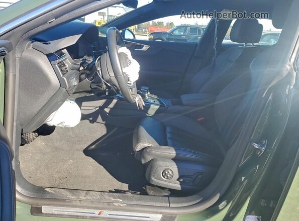 WAUFACF53RA085366 2024 AUDI OTHER Green Dashboard view
