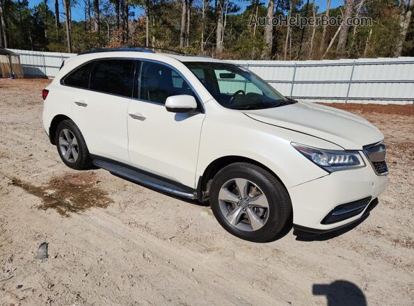 5FRYD4H27GB031843 2016 ACURA MDX Белый 