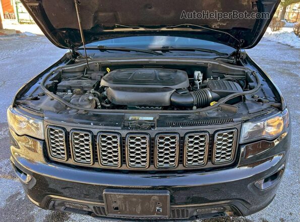 1C4RJFAG7KC727625 2019 JEEP GRAND CHER Black Front interior view