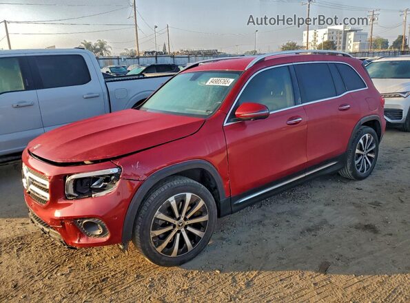 W1N4M4GB5MW087667 2021 MERCEDES-BENZ GLB-CLASS Red 