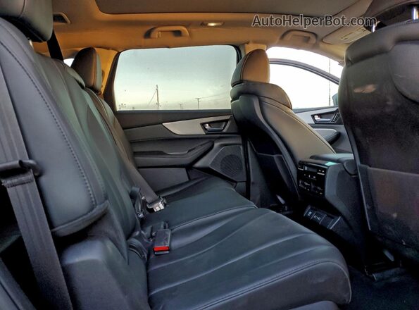 5J8YE1H35PL028041 2023 ACURA MDX Black ძრავის განყოფილების ხედი