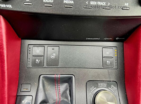 JTHS85BC4J5004285 2018 LEXUS RC Черный Вид подкапотного пространства